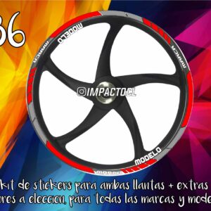 kit 36 para llantas