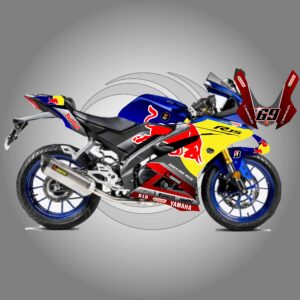 R15 v3 Red Bull Rojo