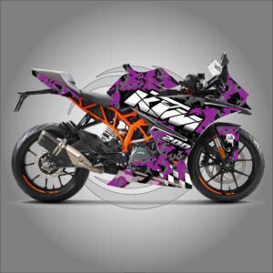 KTM RC Militar Morado